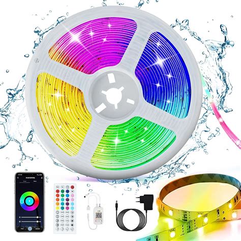 CILIENG LED Streifen 5M IP65 RGB LED Streifen Wasserdichter LED