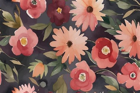 Flower illustration wallpaper Vectors & Illustrations for Free Download ...