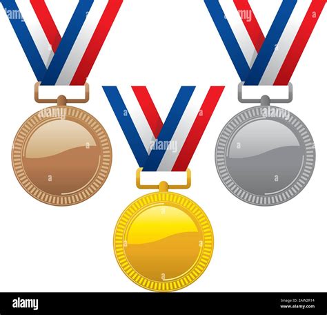 Medals Stock Vector Images Alamy