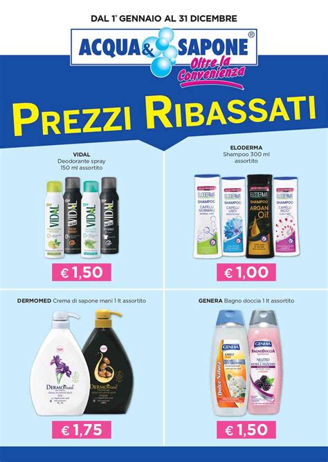 Volantino Acqua E Sapone Gennaio