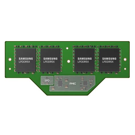 LPDDR5x de bajo consumo de 7 5 Gbps en un tamaño más pequeño Samsung