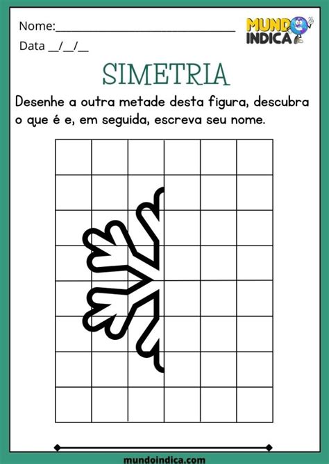 Atividades De Simetria Educação Infantil - 20 Atividades de Simetria para Educação Infantil para Imprimir