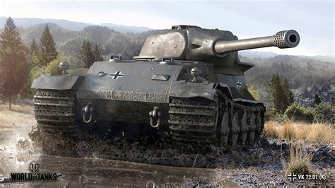 Wallpaper World Of Tanks Tanks Vk 7201 K Vdeo Game