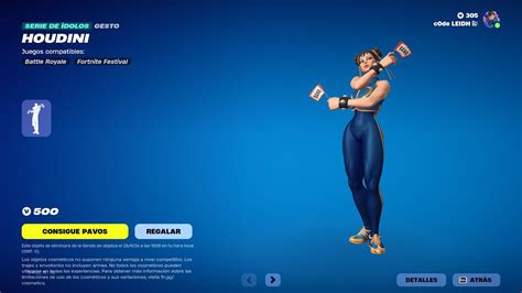 NUEVO BAILE HOUDINI NUEVA TIENDA FORTNITE HOY 25 06 24 TIENDA DE