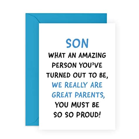 Shop the Best Funny Birthday Cards for Your Son: Make His Birthday Memorable