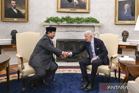 Pertemuan Presiden RI Dengan Presiden Amerika Serikat Di Gedung Putih