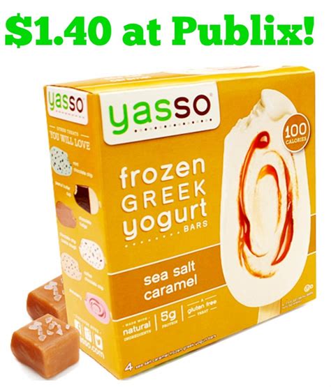 Yasso Frozen Greek Yogurt Bars Only 140 At Publix