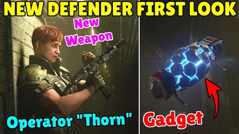 First Look At New Operator Thorn And Her Ability Rainbow Six Siege