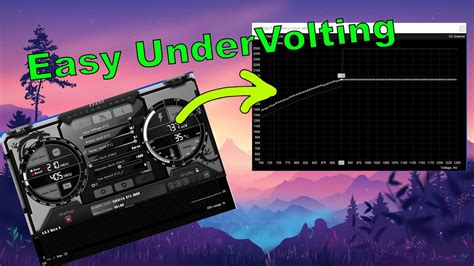 How To Undervolt Graphics Card With Msi Afterburner Nvidia Gpu Youtube