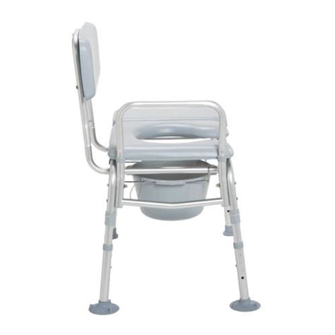 Padded Transfer Bench With Commode Opening Avacare Medical