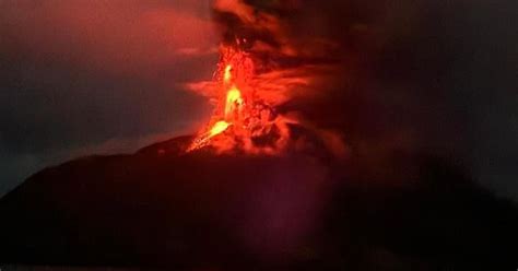 Gunung Ruang Alami Gempa Vulkanik Hingga 425 Kali PVMBG Kembali