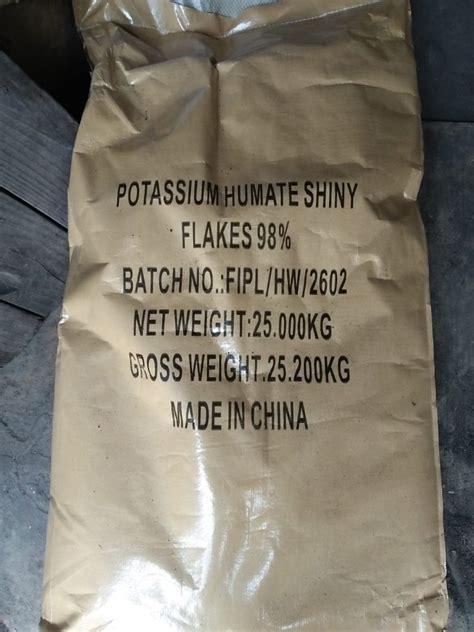 Super Potassium Humate Shiny Flakes At Rs Kg Potassium Humate