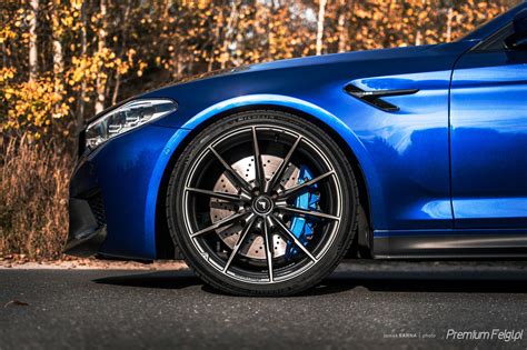 BMW M5 F90 Blue Vorsteiner V FF 109 Wheel Front