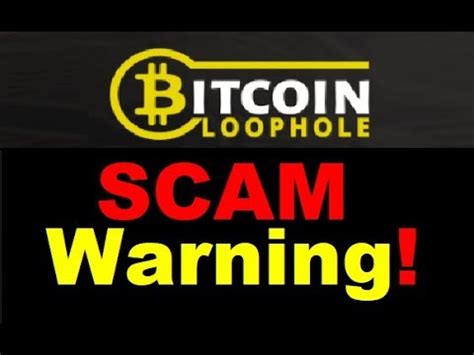 Bitcoin Loophole Review Dangerous SCAM Exposed DONT Waste Your Money