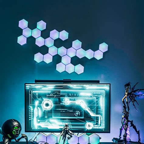 Cololight Pro Rgb Led Hexagon Light Kit 23 Panels