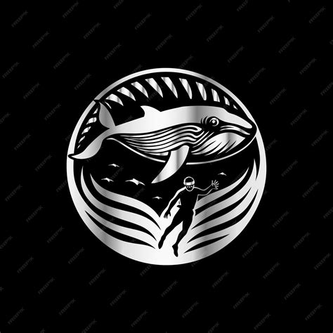 premium vector scuba diving logo scuba diving emblem vector