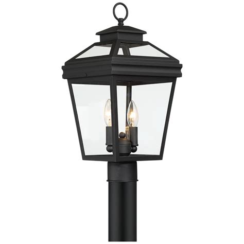 Black, Black, Post Light, Outdoor Lighting | Lamps Plus