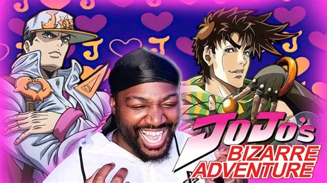 Gamer Reacts To All JOJO S BIZARRE ADVENTURE Openings OP Reaction