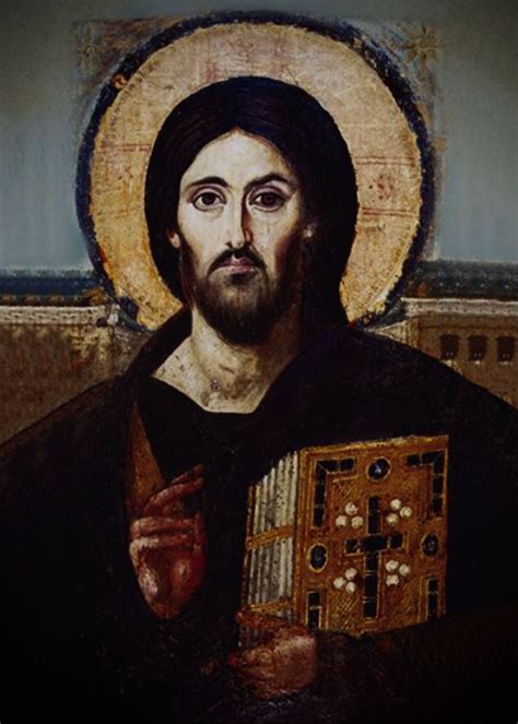 Pantokrator Christ pantocrator Ícone ortodoxo Cristã primitiva