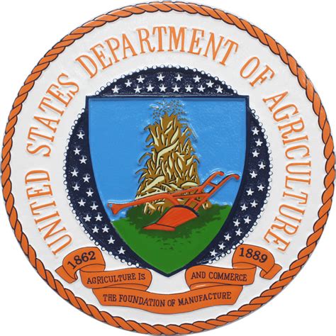 Department of Agriculture Seal Plaque