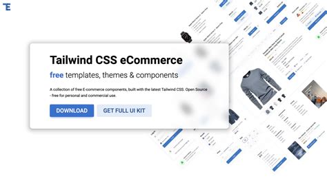 Tailwind CSS eCommerce Components | Tailkits