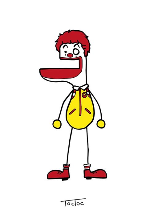 Ronald Mcdonald Drawing | Free download on ClipArtMag