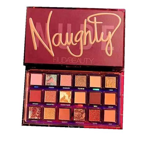 Huda Beauty Naughty Nude Eyeshadow Palette 16 8g Shopee Malaysia