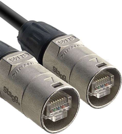 STAGG CAT6 Neutrik EtherCON RJ45 Netzwerkkabel 50m Musikhaus