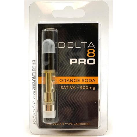 Delta 8 Pro™ 1ml Δ8 Vape Cartridge Orange Soda Delta 8 Pro