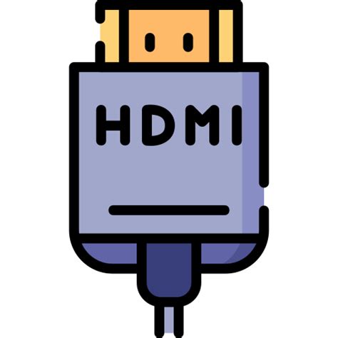 Hdmi - free icon