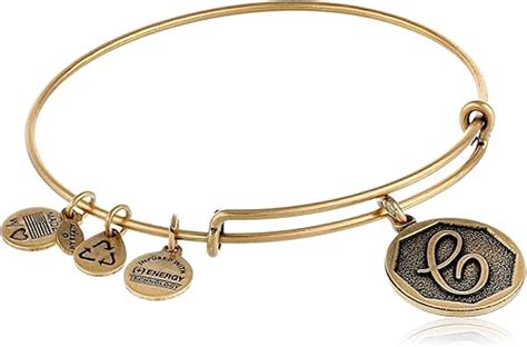 Amazon Alex And Ani Rafaelian Gold Tone Initial C Expandable