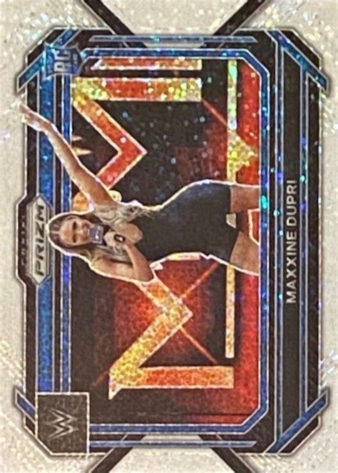 Maxxine Dupri Prizm Wwe White Sparkle Ssp Raw Price Guide