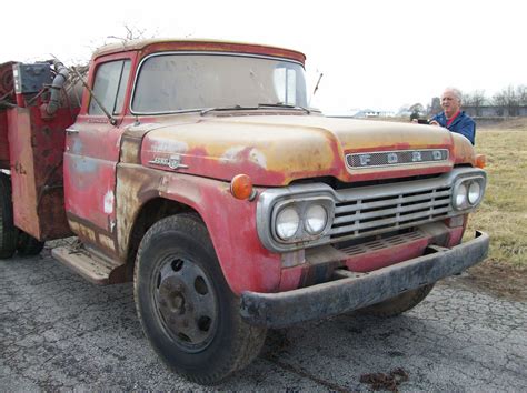 1959 Ford F 600 Vintage Fuel Delivery Truck For Sale In Lenexa Kansas