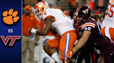 Clemson Vs Virginia Tech Acc Football Championship Game Highlights 2016 Youtube