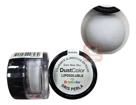 Colorante En Polvo Liposoluble Gris Perla 10 Cc Dust Color MercadoLibre