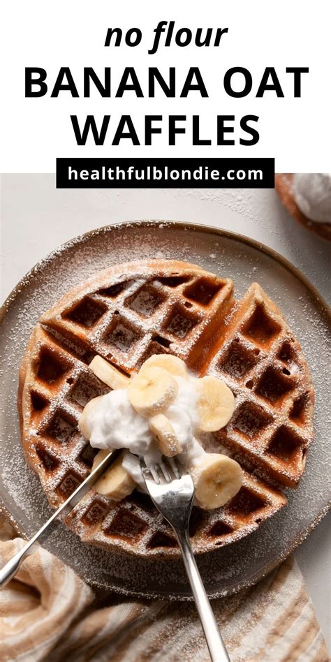 Flourless Banana Oat Waffles Artofit