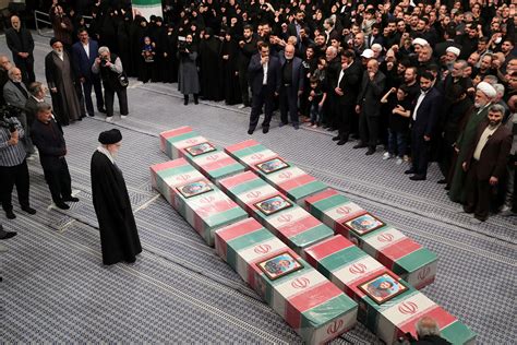 Iran Vows To Punish Israel For Officers Killed In Embassy Strike Reuters