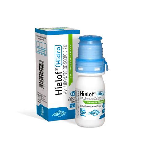 Lubricante Ocular Hialof Hidra Oftalmica Fco X 10ml Punto Farma