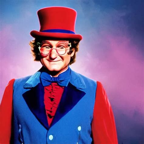 Stunning Awe Inspiring Robin Williams As Willy Wonka Stable Diffusion