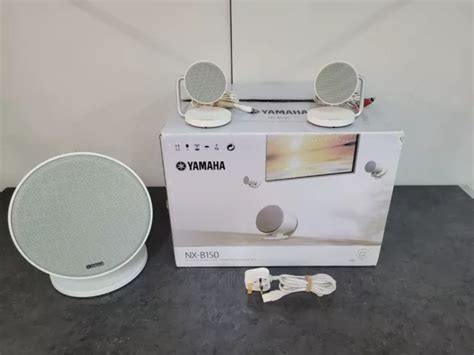 YAMAHA NX-B150 BLUETOOTH Wireless Speaker System White - Boxed A* £69.99 - PicClick UK