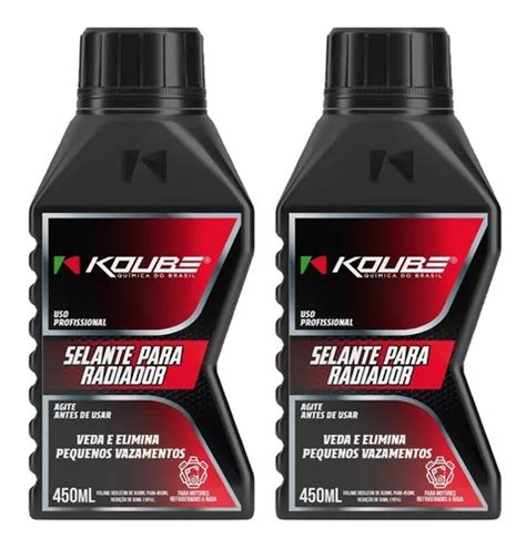 Kit 2 Selante Para Vedar Vazamentos Radiador Koube 500 Ml MercadoLivre