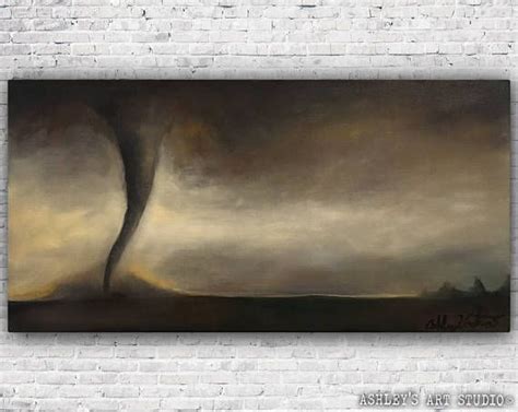 Tornado Landscape Painting Original oil Painting 24 x Tornado 250 ...