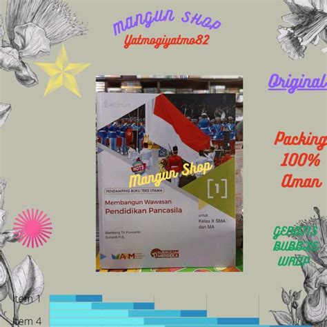 Jual Buku Pendidikan Pancasila Kelas X Sma Kurikulum Merdeka