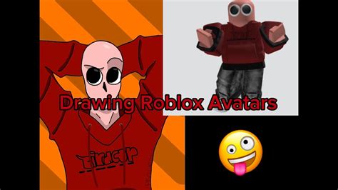 Drawing Roblox Avatars Pt1 Youtube