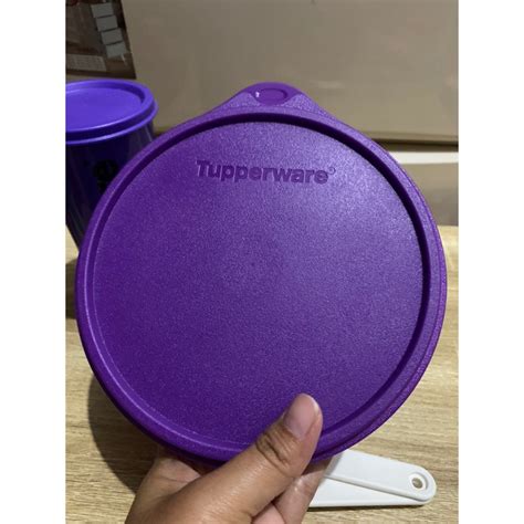 Jual Pcs Large Handy Bowl Lhb Ml Tupperware Ungu Wadah Tempat