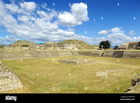 Monte Albán zapotec ruins pre Columbian archaeological site State of