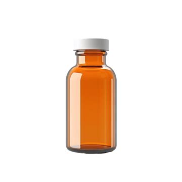 3d Rendering Medicine Bottle Open Isolated Vitamin Bottle Pill