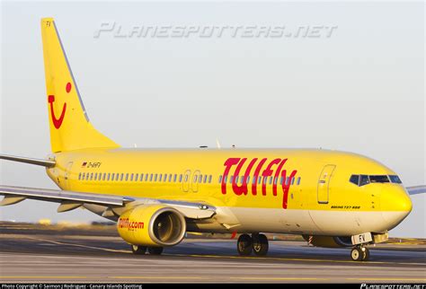 D AHFV TUIfly Boeing 737 8K5 WL Photo By Saimon J Rodriguez Canary