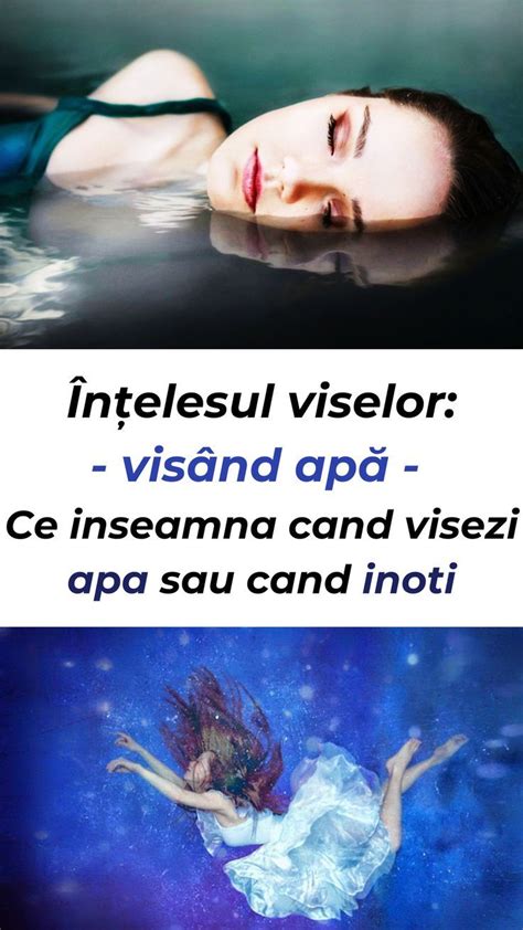 Înțelesul viselor visând apă Ce inseamna cand visezi apa sau cand