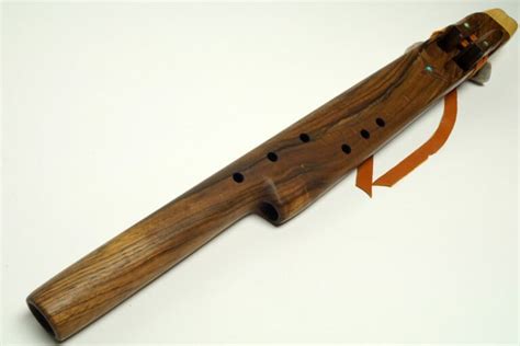 Black Walnut Mayan Temple Flute Various Keys Southern Cross Flutes